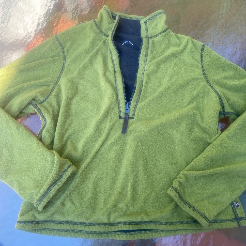 alpine design reversible fleece jacket